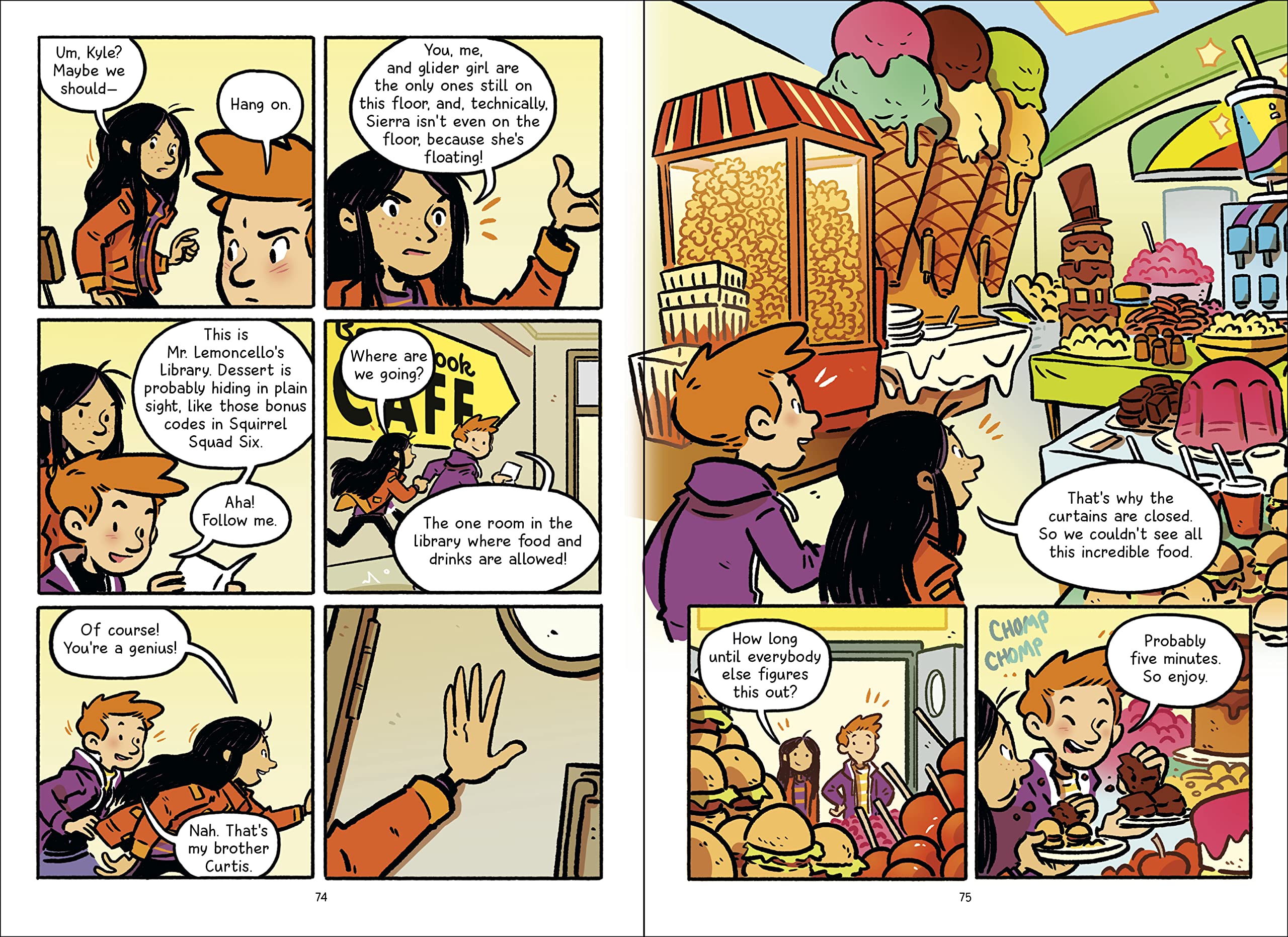 Escape from Mr. Lemoncello's Library: The Graphic Novel Escape from Mr. Lemoncello's Library: The Graphic Novel Paperback Kindle Hardcover