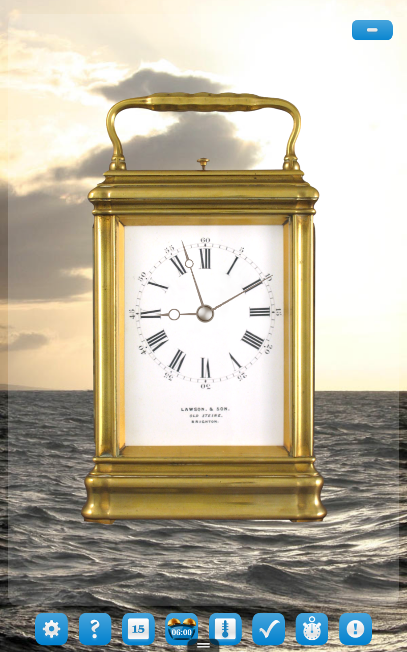 Weather, Calendar, Alarm Clock, ToDo List, Nightstand, Stopwatch