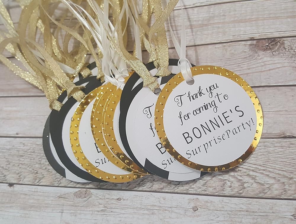 Amazon.com: Customizable Favor Gift tags: Handmade