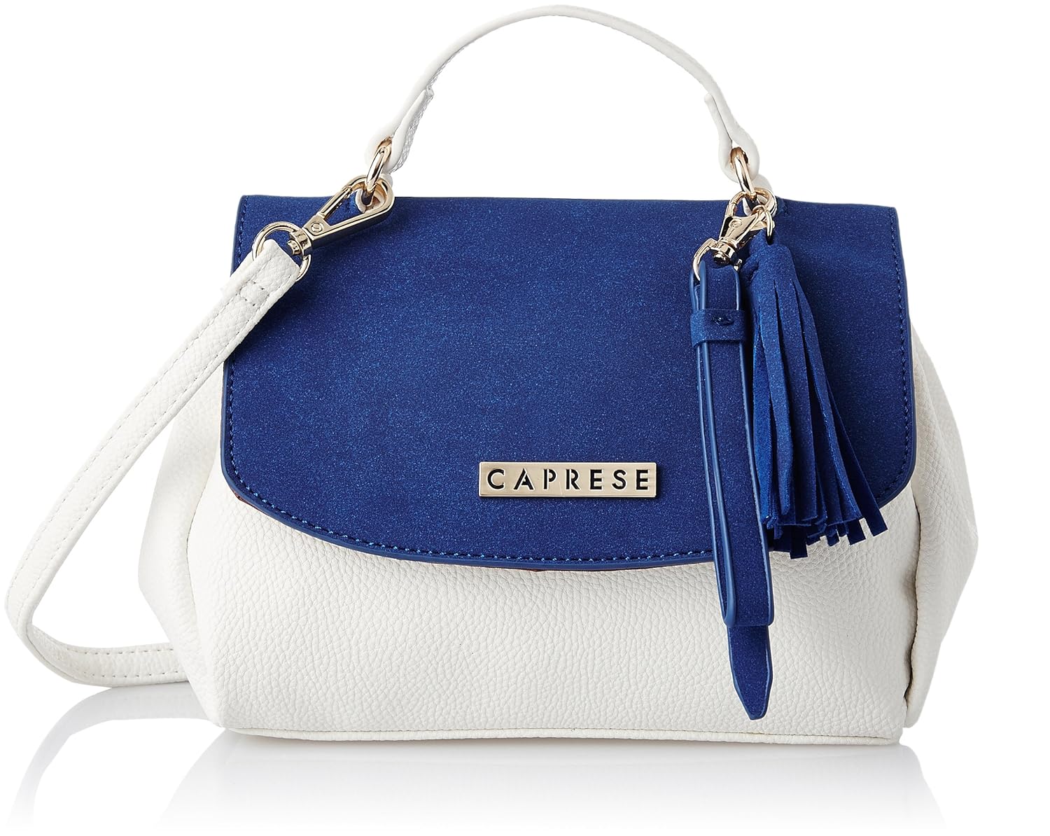 caprese white sling bag