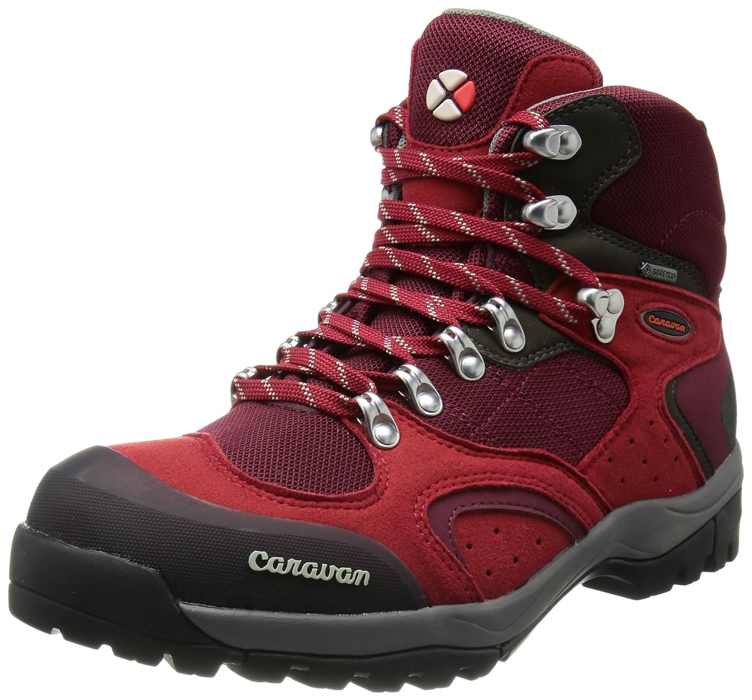 [キャラバン] トレッキングシューズ 0010106 C 1_02S 220(レッド) 24.5 cm