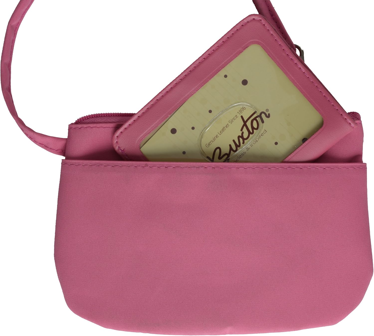 Buxton Deluxe Ladies Wristlet with Removable Id Holder at Amazon Women