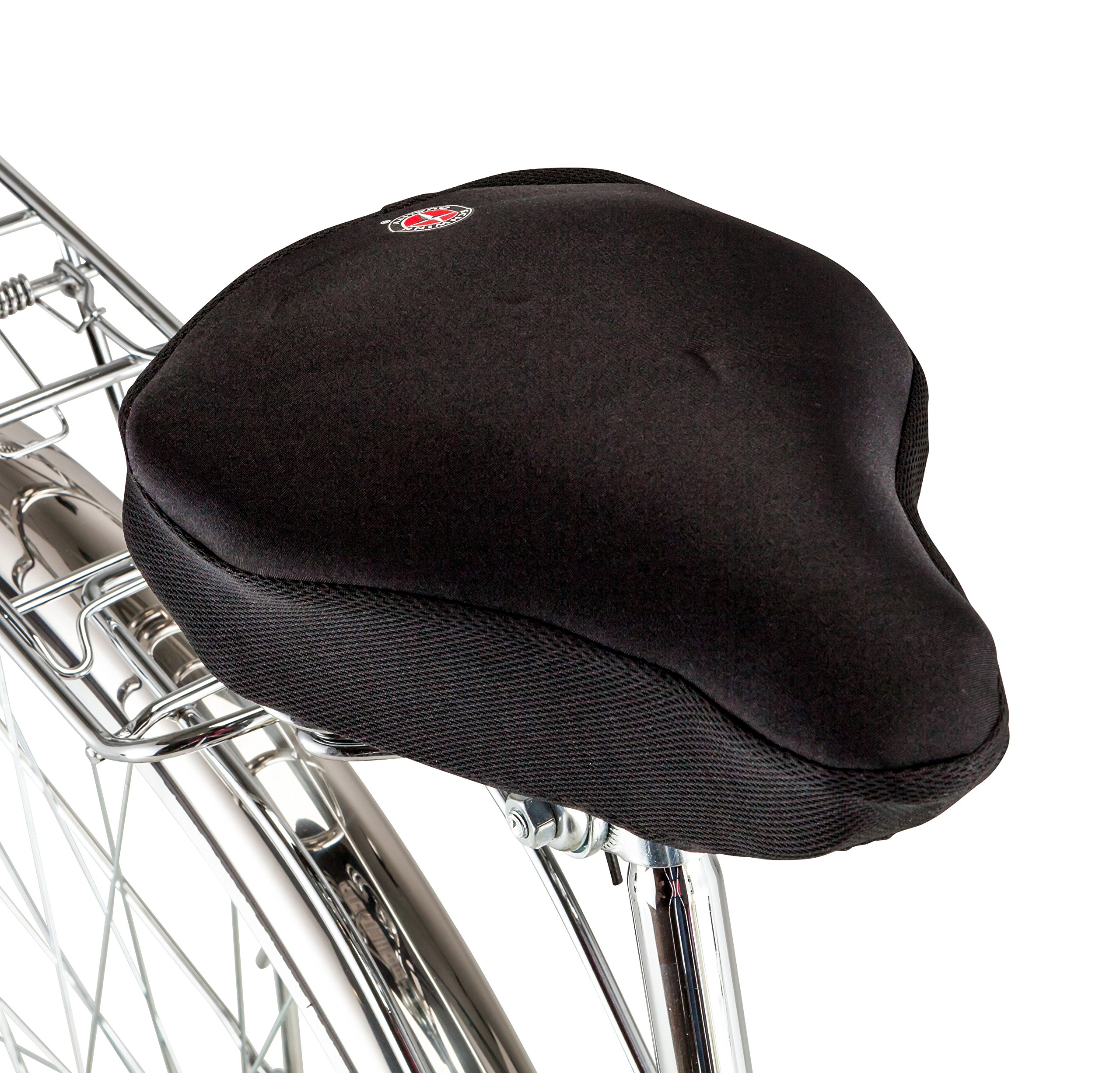 Schwinn Comfort Bike Seat, Gel, Super Wide Saddle Cover, Black on Galleon Philippines