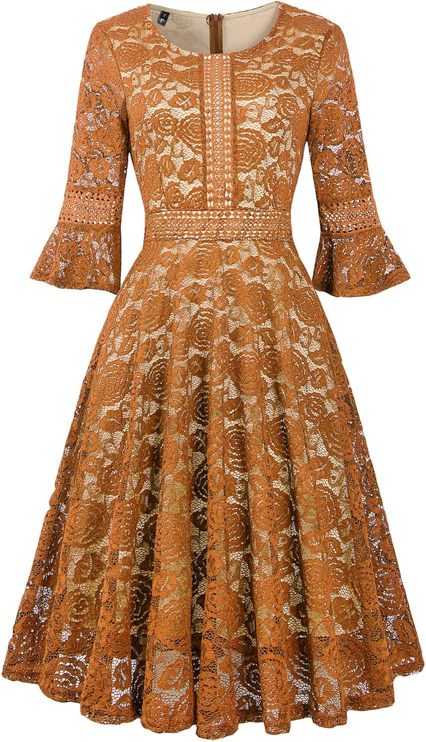 lace swing dresses