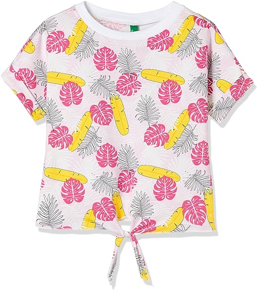 Baby Girls Floral Regular Fit T-Shirt