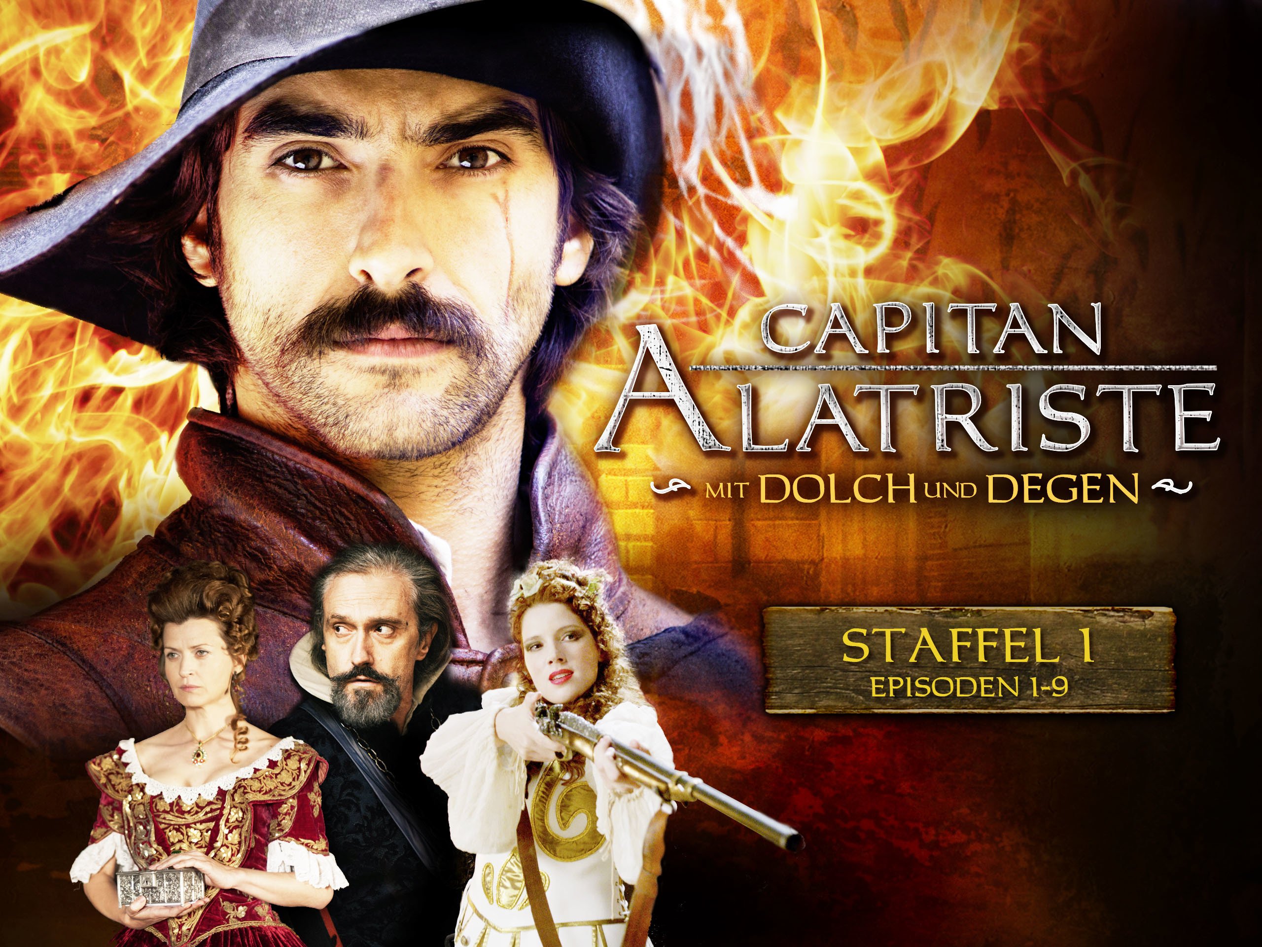 Amazon.de Capitan Alatriste Mit Dolch und Degen Staffel 1 ansehen