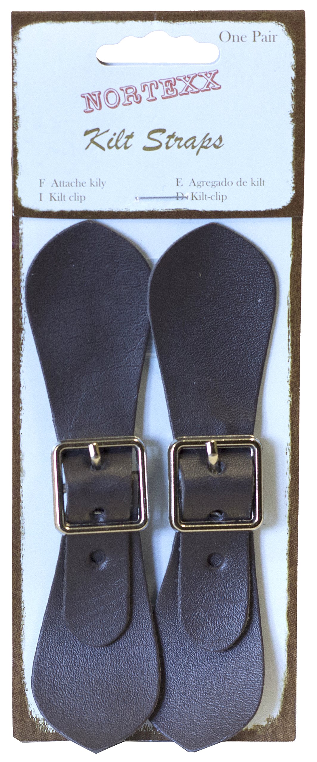 Nortexx Kilt Strap, Pair of 1, Black