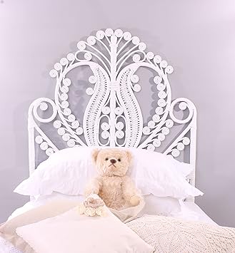 The Curly Cane Company Java Pfau Kunstvoller Rattan Kopfteil Single 90 X 147 Cm Rattan Weiss 90 X 147cm Amazon De Kuche Haushalt