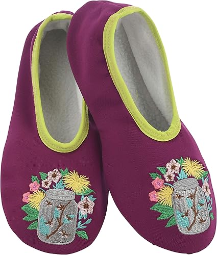 snoozies slippers womens