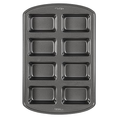 Wilton Perfect Results Non-Stick Mini Loaf Pan, 8-Cavity