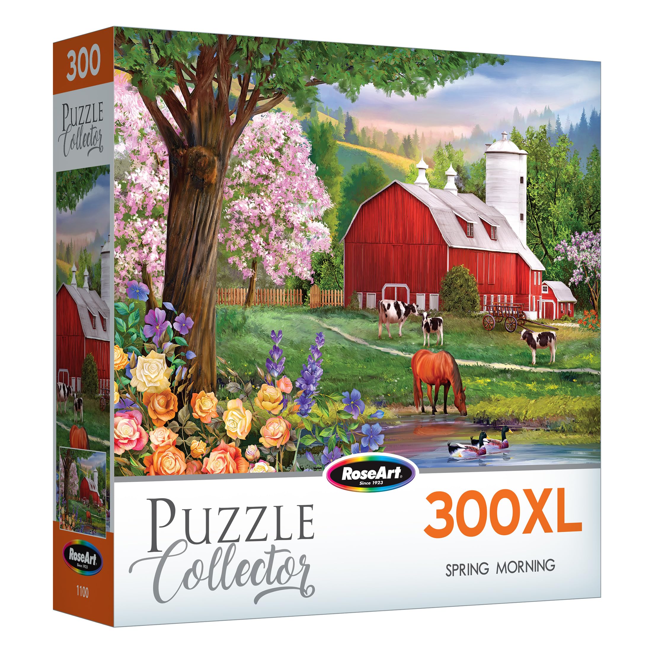 RoseArt - Puzzle Collector - Spring Morning - 300XL Piece Jigsaw Puzzle for Adults