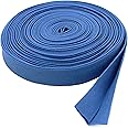 Double-fold Bias Tape 1/2" Wide ~ Poly Cotton (5 Yards, Blue)