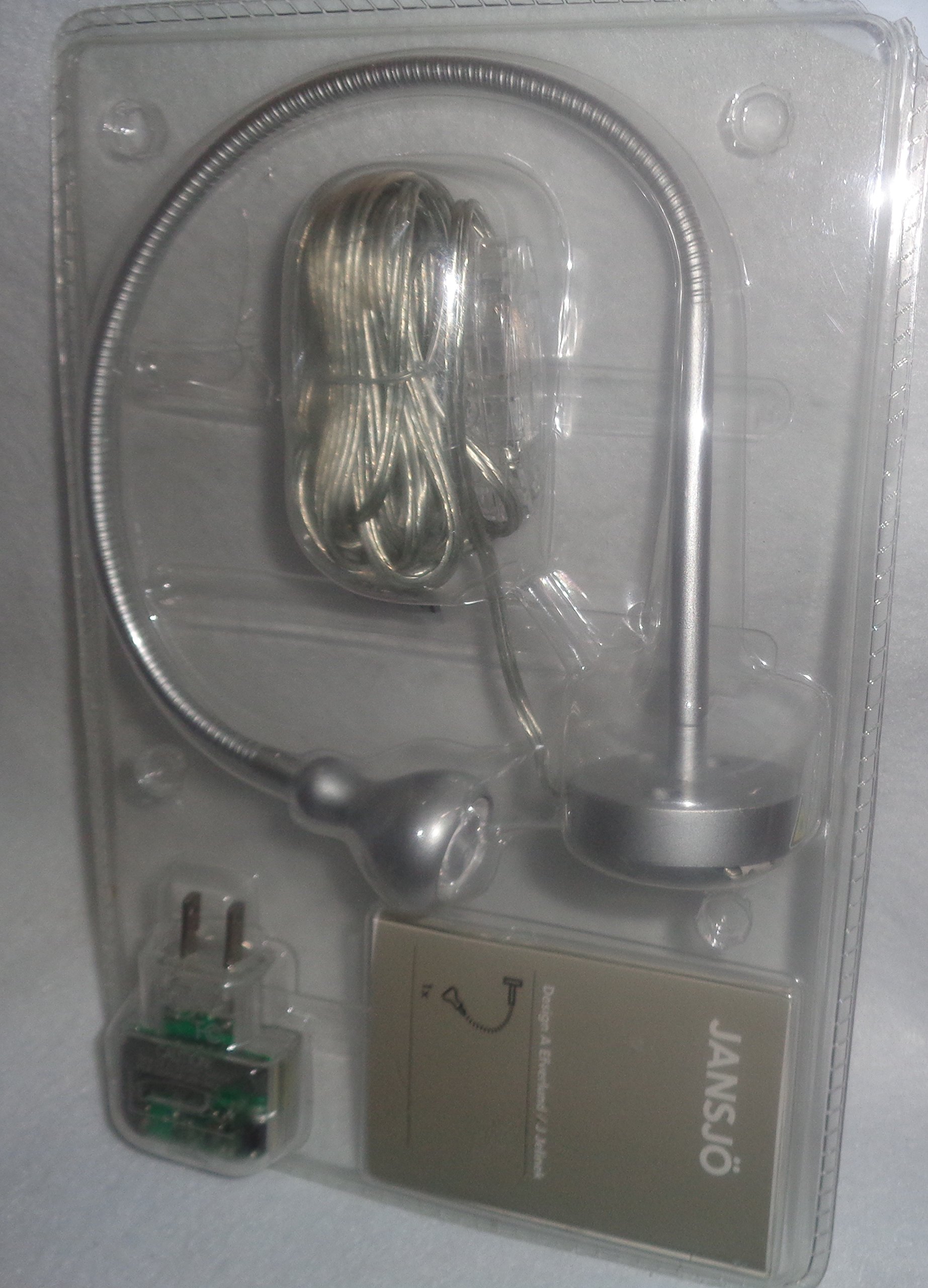 Ikea Jansjo Flexible Desk Work Led Lamp Light Silver 101287341111 eBay