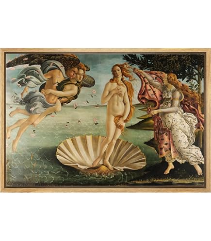 Amazon.com: The Birth of Venus, c.1485 Art Poster Print by Sandro