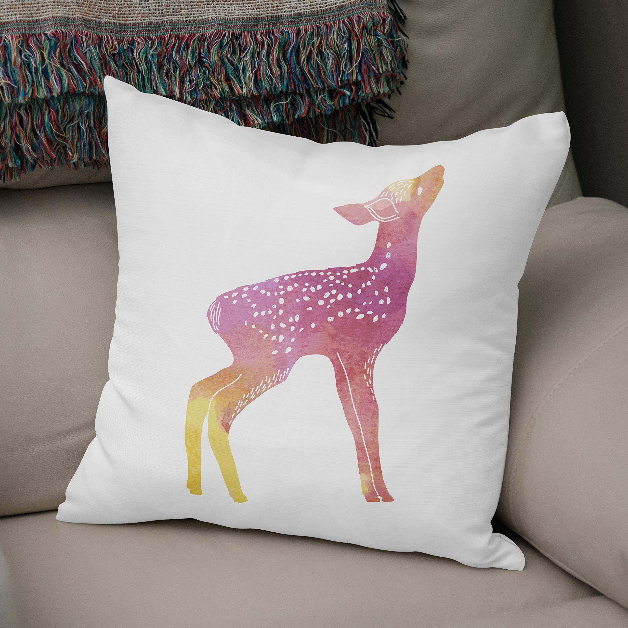 Bonamaison, Decorative Cushion Cover - 50% Cotton 50% Polyester - 43x43cm - Designed and Manufactured in Turkey