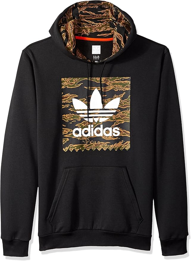 adidas trefoil blackbird black hoodie