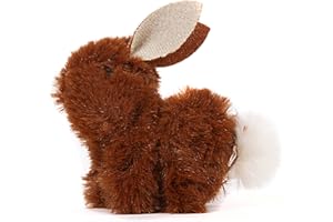 OURPET'S OurPets PLAY-N-SQUEAK Backyard Bunny Catnip Cat Toy, Multi-Color, (CT-10494)