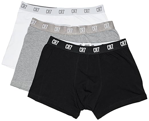 CR7 Cristiano Ronaldo - Basic - Boxershorts/Retroshorts für Herren (8100-49) - 3-Pack - viele Designs