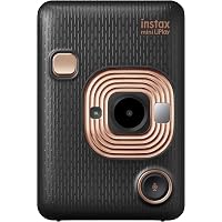 FUJIFILM Instax Mini LiPlay Hybrid Instant Camera (Elegant Black)