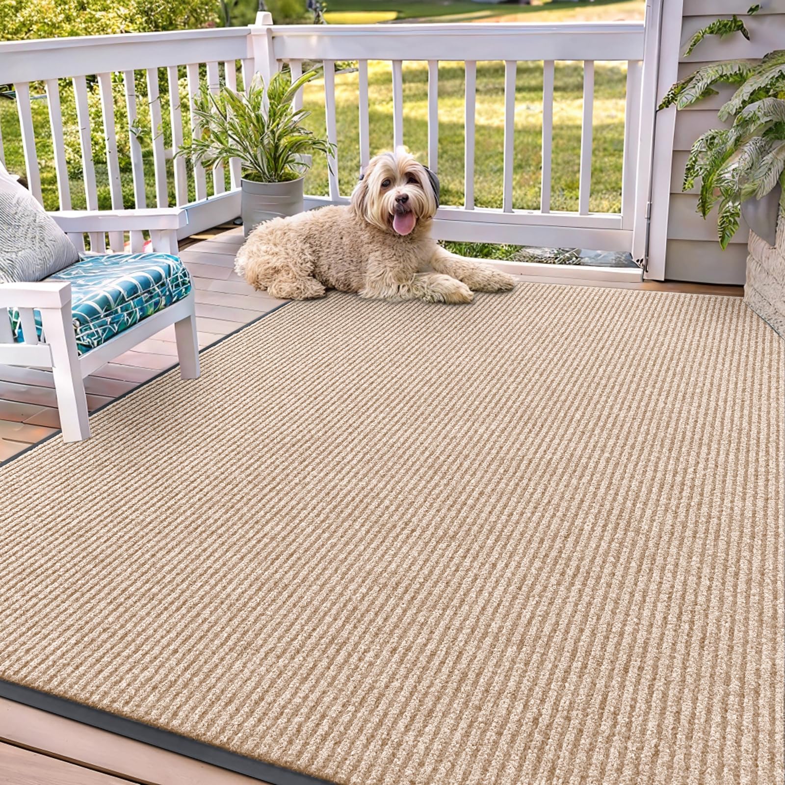 OLANLY Front Door Mat Indoor Outdoor