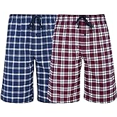 Hanes Men’s 2-Pack Woven Pajama Shorts – Lightweight Breathable Lounge Fit for Summer, Pantalones Cortos para Hombre 2-Pack