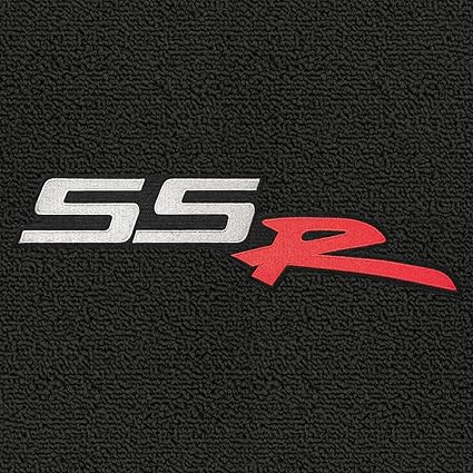 Lloyd Mats Classic Loop Ebony Front Floor Mats For Chevrolet Ssr With Ssr Silver And Red Logo