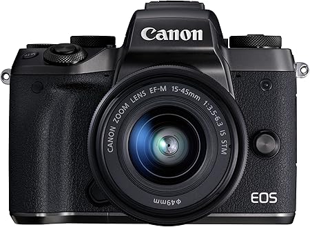 Amazon Co Jp Canon ミラーレス一眼カメラ Eos M5 レンズキット Ef M15 45mm F3 5 6 3 Is Stm 付属 Eosm5 1545isstmlk カメラ