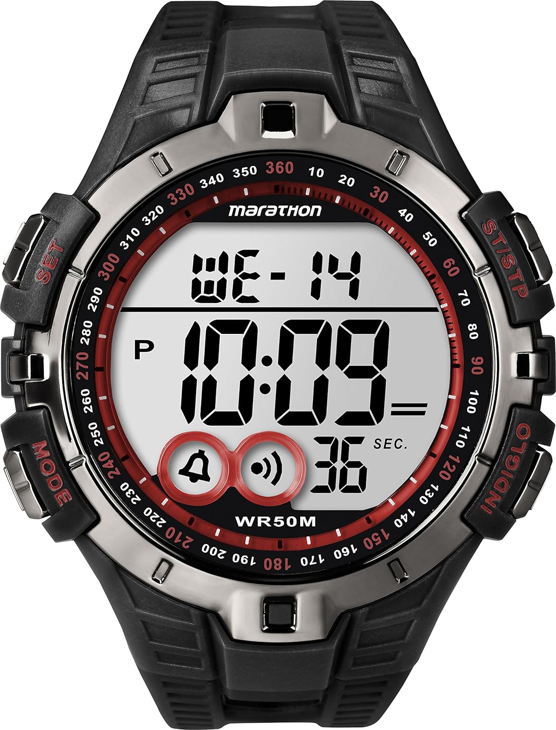 Amazon Marathon By Timex Men s T5K423 Digital Full Size Black