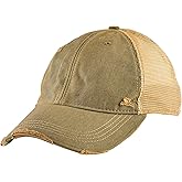 Gritty Bull Vintage Distressed Baseball Cap – Unstructured Fit Adjustable Snapback Hat for Men & Women