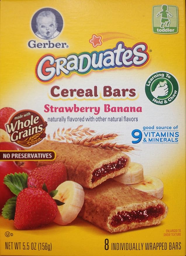 gerber strawberry banana cereal