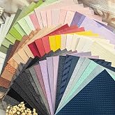Flartmo 60 Unique Sheets A5 colorful Textured Scrapbook Paper | Decorative Scrapbooking Paper for Scrapbook Supplies, Junk Journaling, Card Making Supplies, Collage, DIY (5.8 &times; 8.3 in)