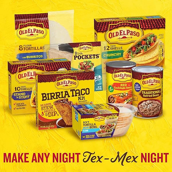 OLD EL PASO TORTILLA POCKETS DINNER KIT, 12.4 OZ