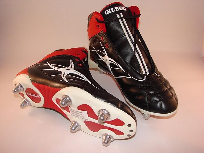 GILBERT SIDESTEP ST6 RUGBY BOOTS SIZE 9 Amazon.co.uk Sports & Outdoors