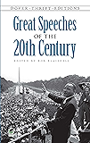 Great Speeches of the 20th Century (Dover Thrift Editions)