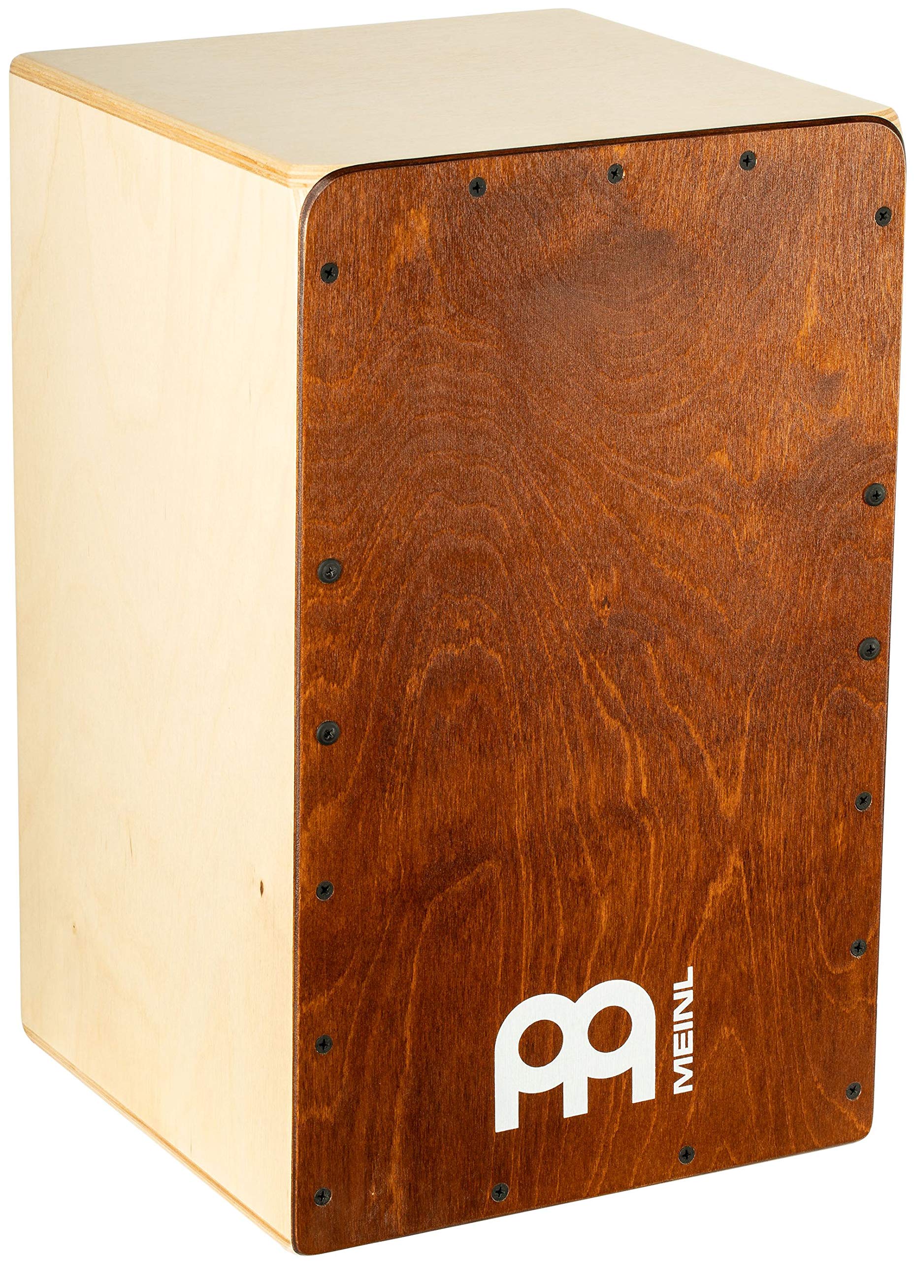 Meinl Percussion Snarecraft Cajon Instrument - Grande Drum Box avec 2 Timbres - Surface De Jeu Bouleau Almond (Sc100Ab)
