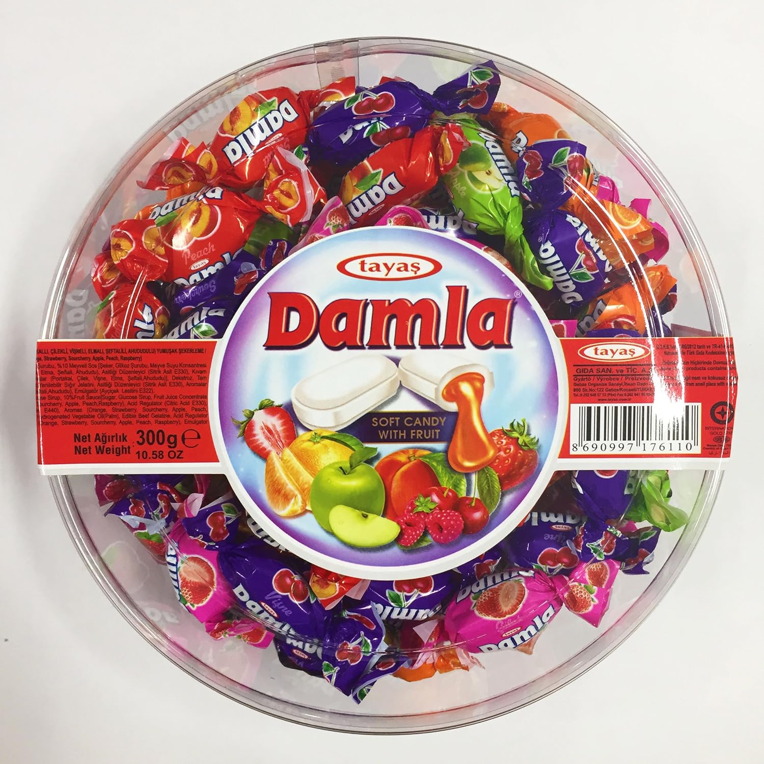 Damla (Damura) soft Assorted Candy 300g Amazon.ca Grocery