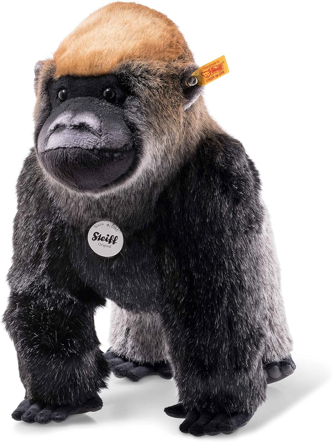 Steiff 062216 Gorilla, Grey, 35 cm Amazon.co.uk Toys & Games