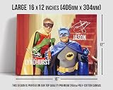 HWC Trading Only Fools and Horses 16x12 Inch Canvas Print Signed Autograph view 2