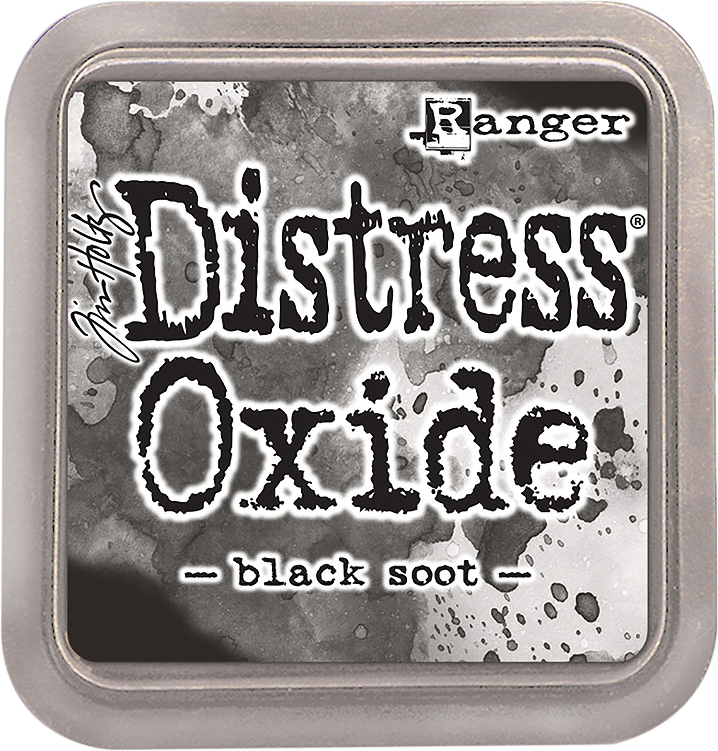 Ranger Tim Holtz TDO55815 Distress Oxide Pad, Synthetic Material, Soot Black, 7.5 x 7.5 x 1.9 cm — image 1