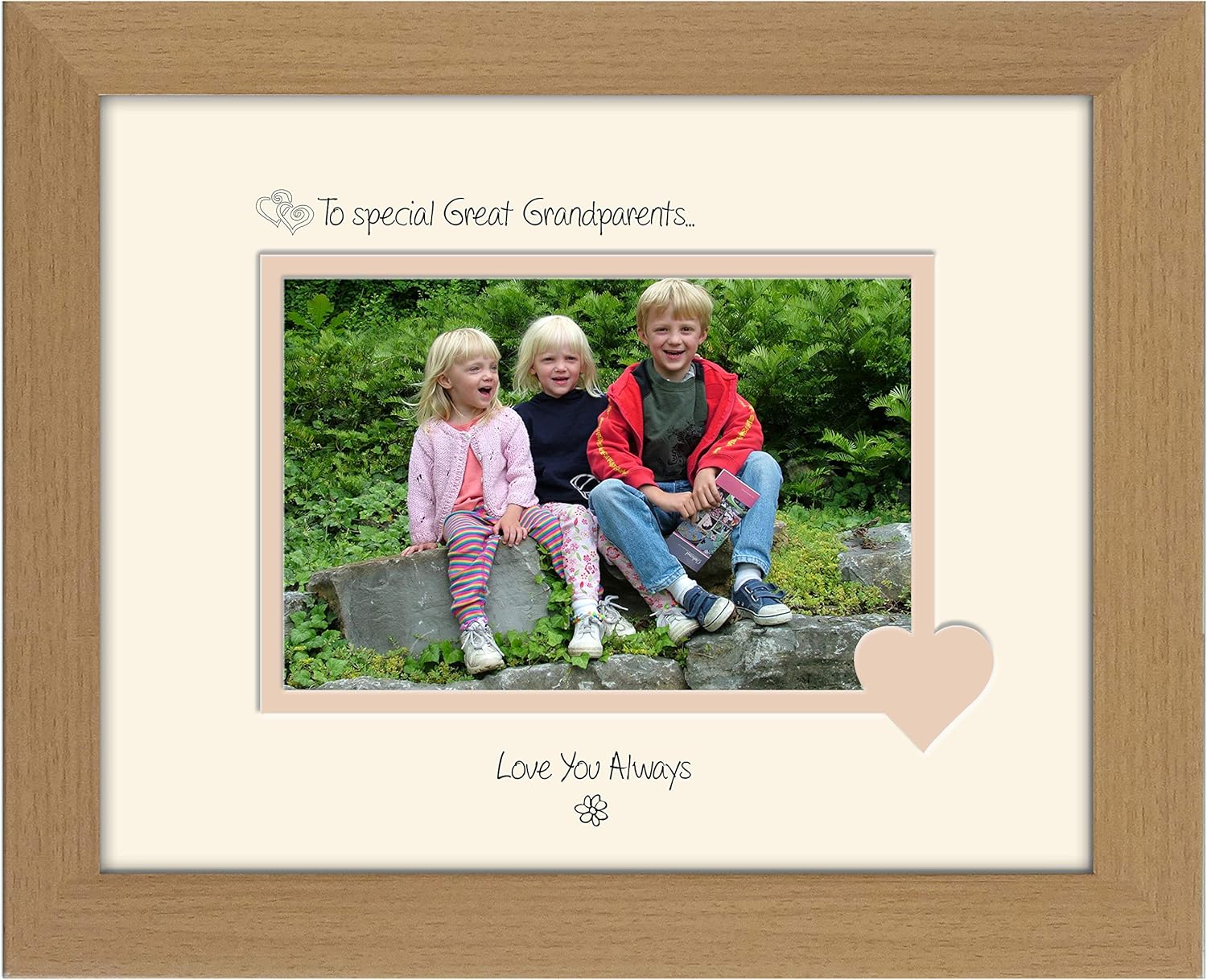 Great Grandparents Photo Frame Special Great Grandparents Love You