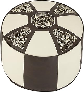 Pouf Sitzwürfel Sitzhocker Hocker Tabouret Möbelhocker Rund Kunstleder