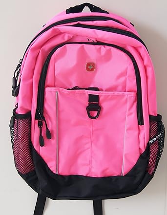 swiss gear pink luggage