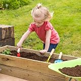 Toyrific Little Roots 3 Piece Kids Garden Tool Set Trowel Fork Rake ages 3+ view 2
