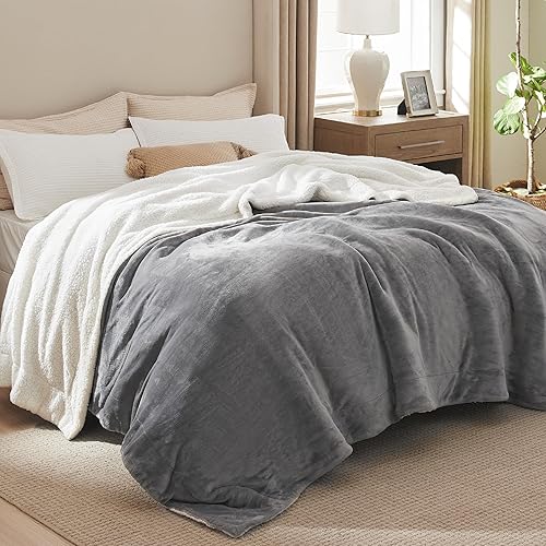 Bedsure King Size Thick Sherpa Blanket Bedsure Sherpa Fleece