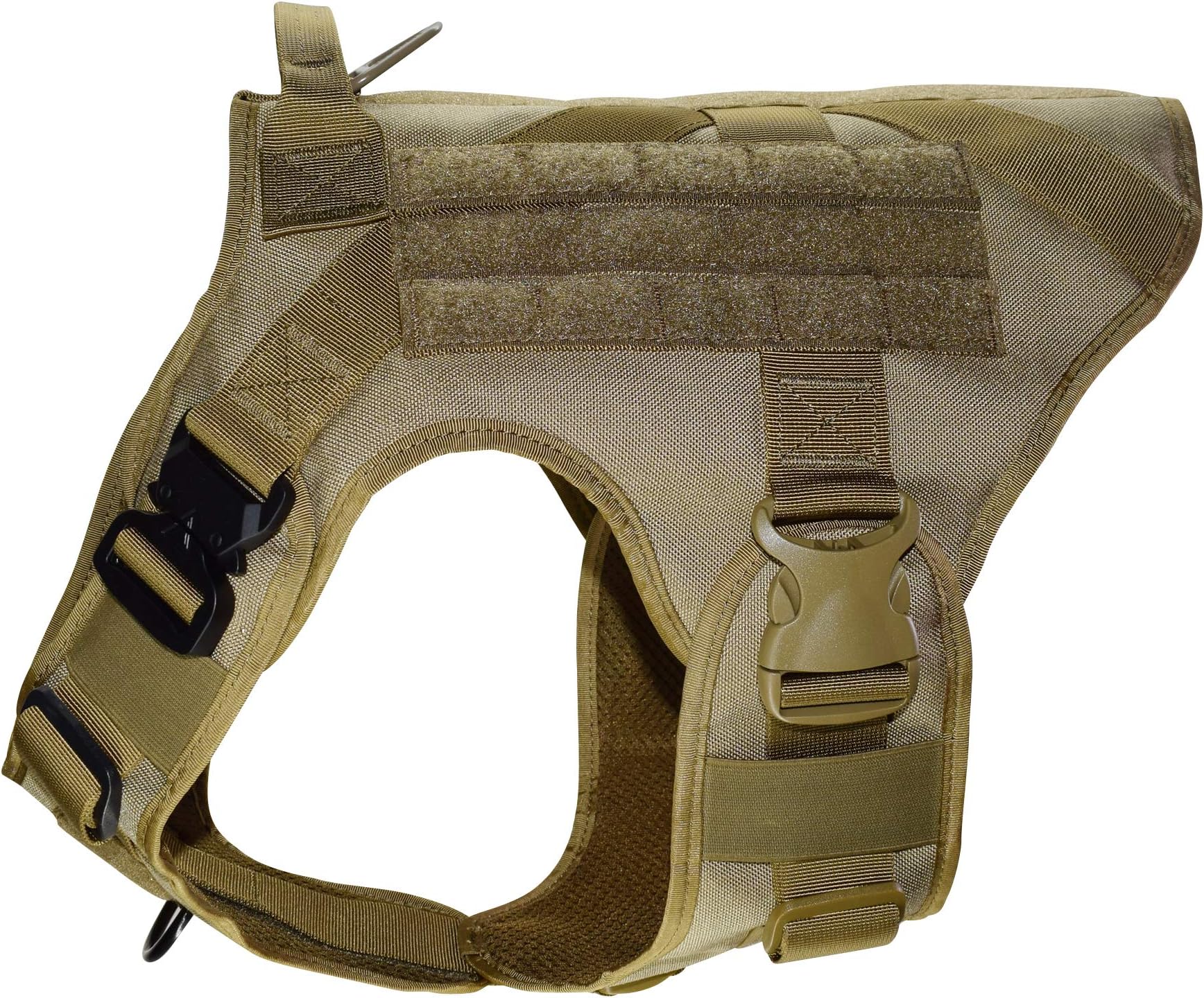 Tactical Dog Vest with Handle Molle Service K9 Harness