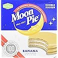 MoonPie Double Decker Banana Marshmallow Sandwich - 2oz, 12Count Box ( 72Count Total) | Double Layer Banana Covered Graham Cracker & Marshmallow Pie, 2.06 Pound (Pack of 6)