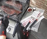 Weber Grill Brush 40cm Silicone Bristles Basting Oiling Dishwasher Safe Black view 3