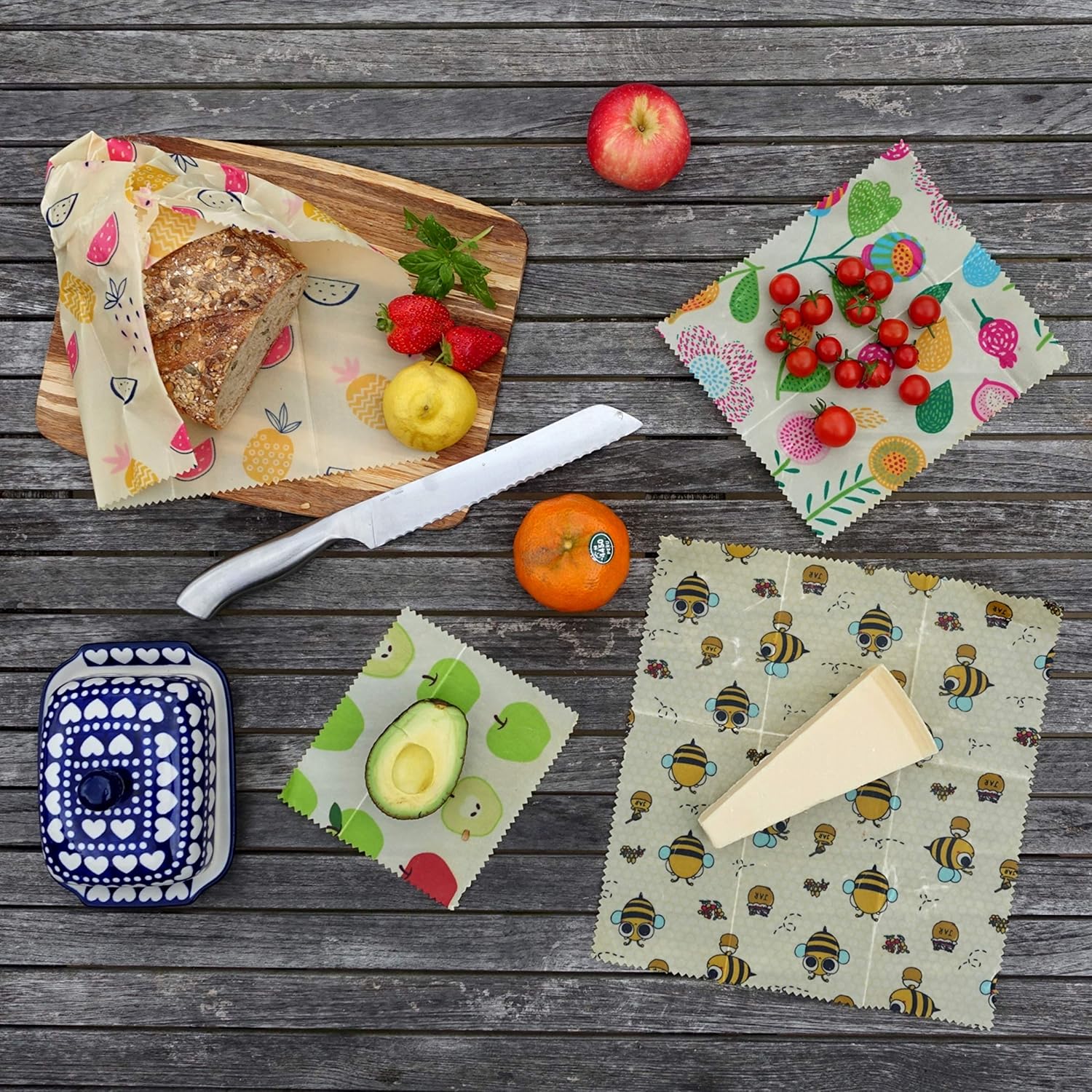Beeswax Wraps Set of 7 - Image 3