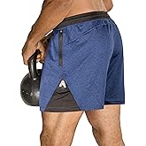 Anthem Athletics Isoflex Gym Shorts for Men 5" 7" 9" Inch Inseam Options Men's Workout Athletic Fitness Running Sports Short