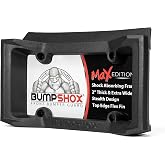 BumpShox - The Original Front Bumper Guard &amp; Front Bumper Protection License Plate Frame. Tougher Than Steel! (BumpShox MAX (2.0" Thick))